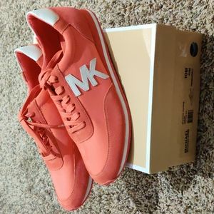 Brand New Michael Kors Stanton Trainer Suede Shoes